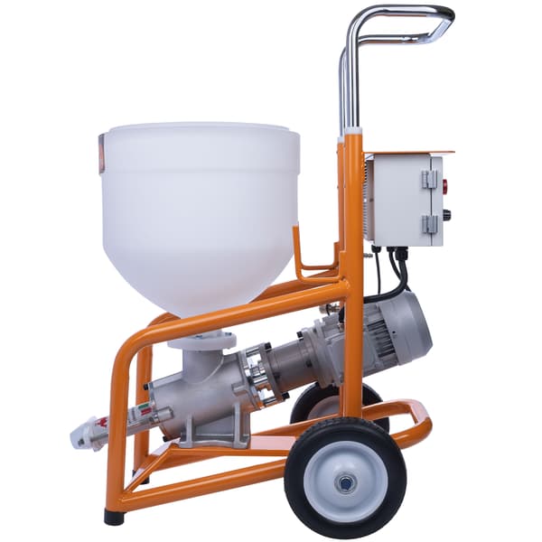 Putsmaskin MaxStream18 1800W – 12L/Min | 28L Tank | för Gips- och Cementputs