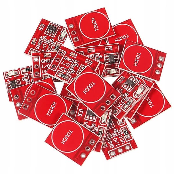 Touchmodul TTP223 – Kapacitiv Sensor til Nem Styring | 2.0V-5.5V DC | Digital Output