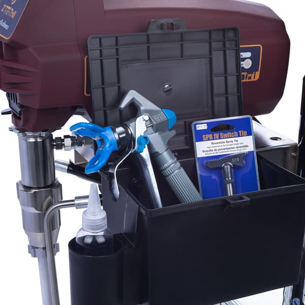 Fargspruta Zenthril Vortex E StandPro – 3000W Hydrodynamisk | 3,5L/Min 20MPa | PowerXcellence-Serien