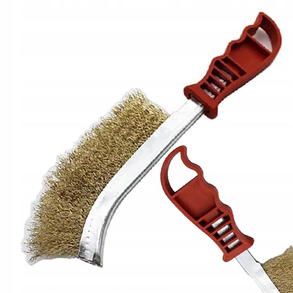 Messingbørste 250Mm – Ergonomisk Greb | Effektiv Rengoring | til Rust, Svejsning, Maling