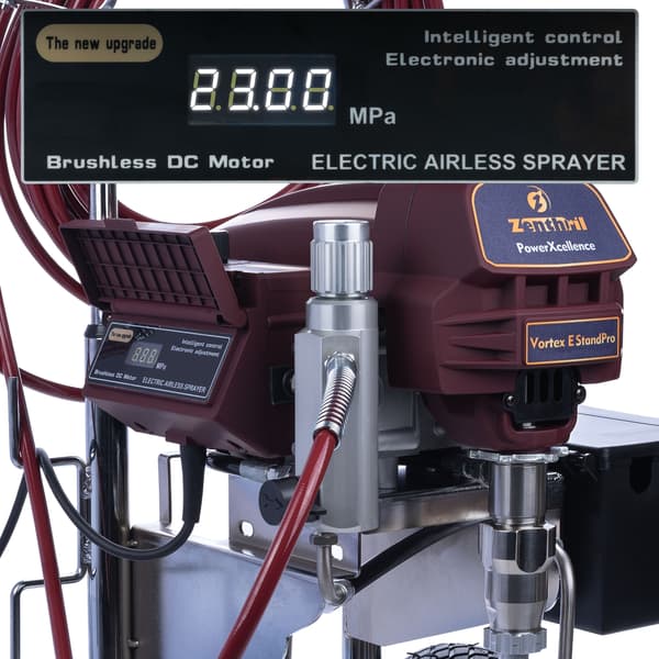 Fargspruta Zenthril Vortex E StandPro – 3000W Hydrodynamisk | 3,5L/Min 20MPa | PowerXcellence-Serien