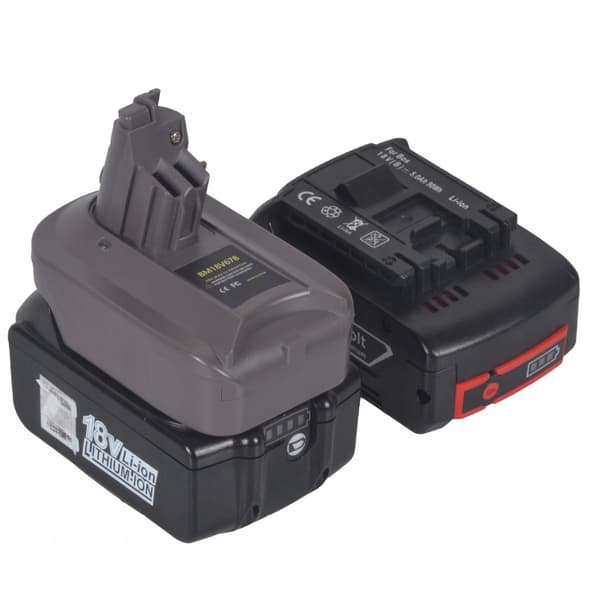 Adapter til Bosch Batteri for Dyson V6 V7 V8 – Nem Montering | Overophedningsbeskyttelse | Reservedel til Dyson V6 V7