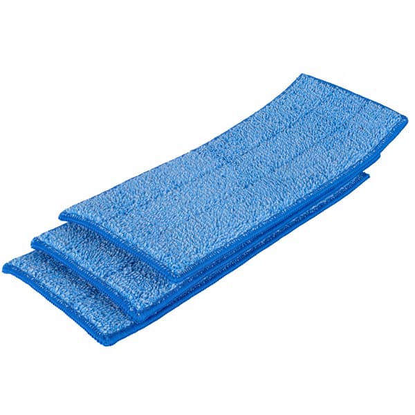 Moppepuder og Runde Børster Sæt til Damprenser SC – Mikrofiber | 9 Dele | Reservedel til Kärcher SC 2, SC 3