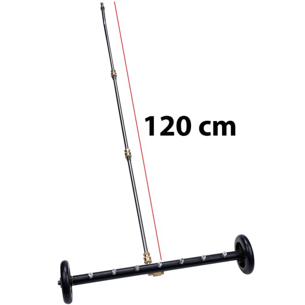 Undervognsrenser Lansekit 7 Dyser 40° – 275 Bar | 3 Lancer 120 Cm | 1/4” Quick Connect