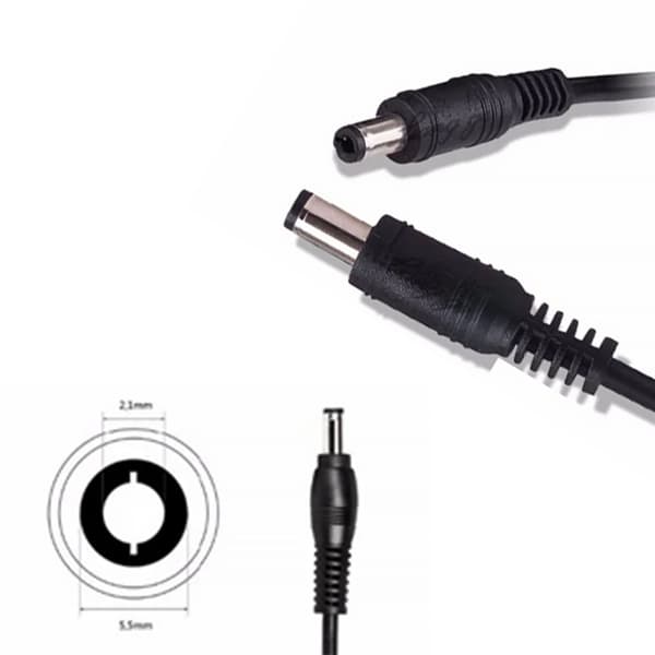 Strømadapter 5V 3A DC 5,5X2,1Mm – Stabil Spenning | Ferrittfilter | Kompatibel med Arduino, Raspberry Pi