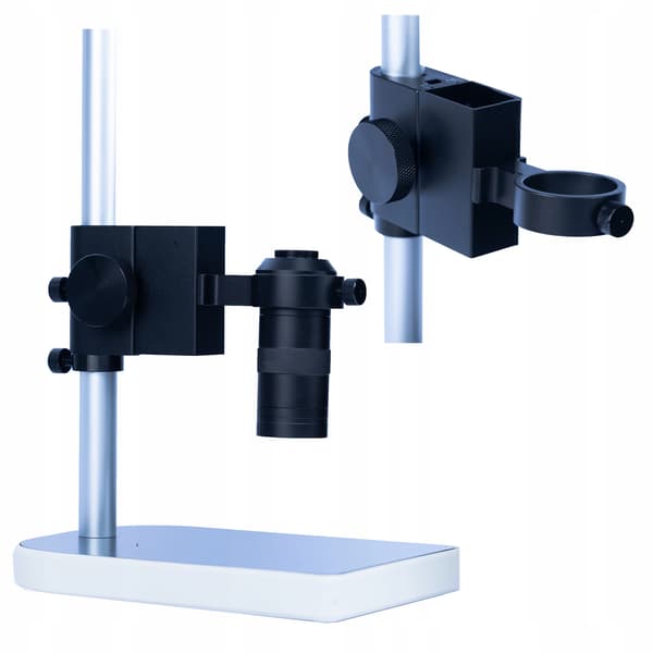 Mikroskopsæt Draco Blue Pro 3-i-1 – Full HD Kamera 2MP | 100X Objektiv | Aluminiumsplatform