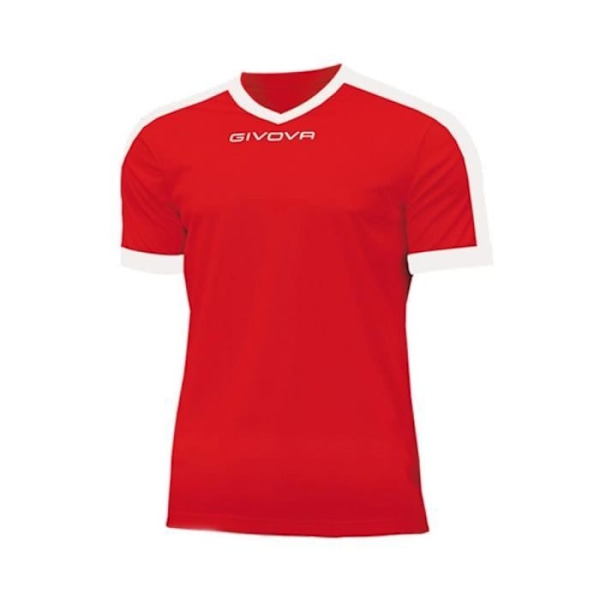 GIVOVA Revolution Interlock Röd herrt-shirt - Vuxen Röd jag