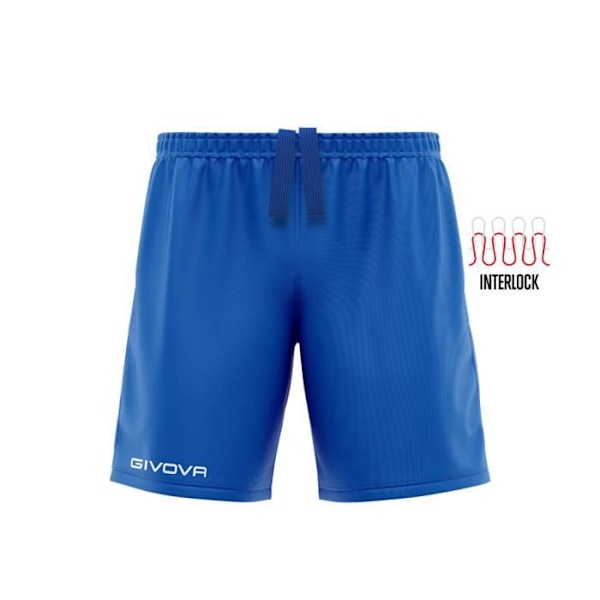 Givova Capo Interlock barnshorts - kungsblå - 3XS kungsblå XXXX