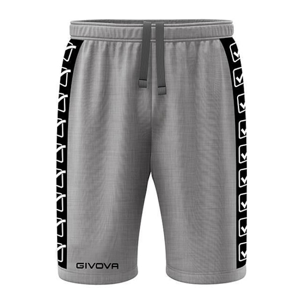 Träningsoverall - Givova - Frottéshorts - Claro gråmelerad - Herr - Fotboll - Andas Ljusgrå melerad jag