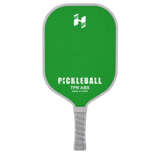 Pickleball-set - LEAN Toys - 2 racketar - Perforerad pickleball - Gröna och blå racketar grönt och blått