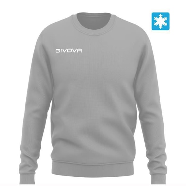Givova sweatshirt med rund hals - grå - XL Grå XL