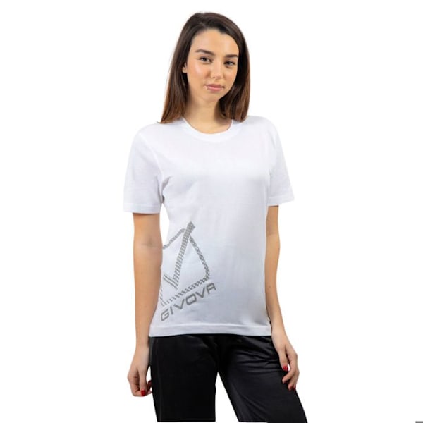 Givova reflekterande T-shirt bianco XXL