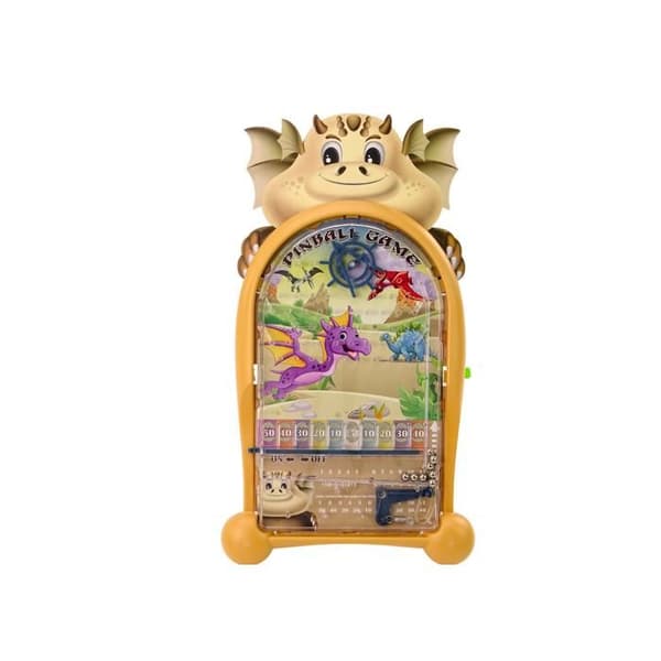 Flipper-arkadspel - LEAN TOYS - Drakdinosaurer - Stöd - Beige - Dinosaurustema beige