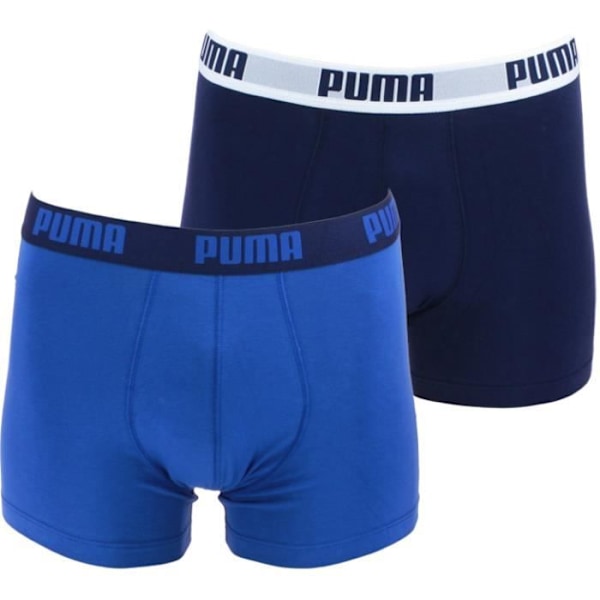 Boxers - PUMA - Set om 2 - Bomull Stretch - Blå - Herr Blå jag