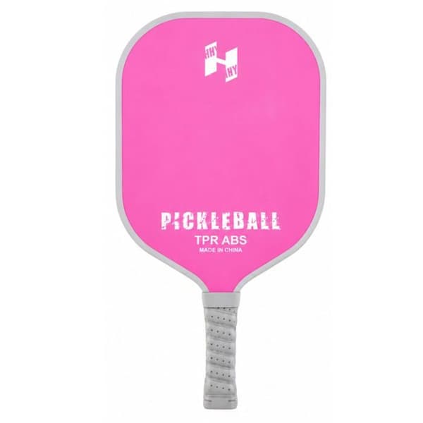 Rosa och blå pickleball-set - LEAN Toys - 2 racketar - Perforerad pickleball - Ballediameter 7 cm