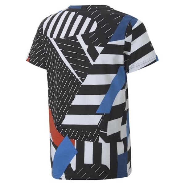 Puma BMW MMS AOP barn T-shirt - vit Vit 9-10 år gammal