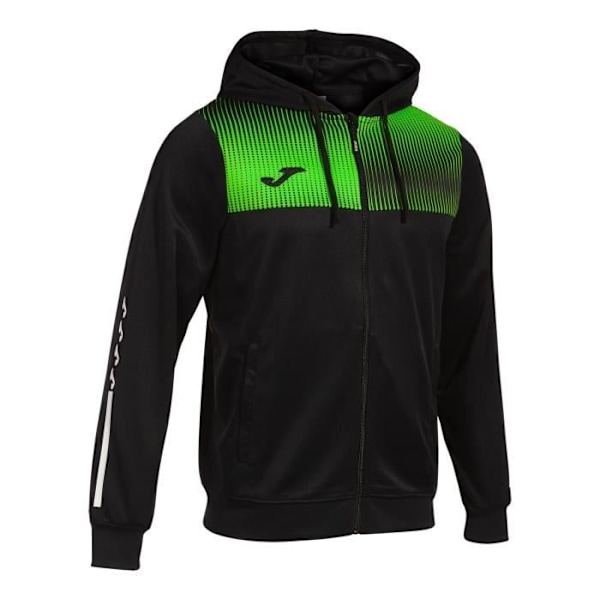 Joma ECO Supernova träningsjacka med huva - negro verde flúor - XL Negro verde fluor XXL