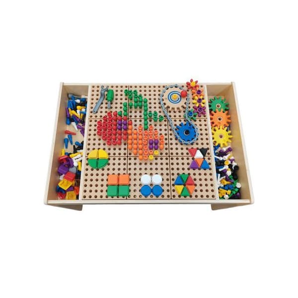 MASTERKIDZ tillbehörssats: sortiment av stift, skruvar och verktyg (352 delar).