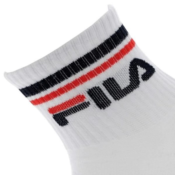 Löparstrumpor herr - FILA - Paket med 3 - Sport - Andas Vit 39/42