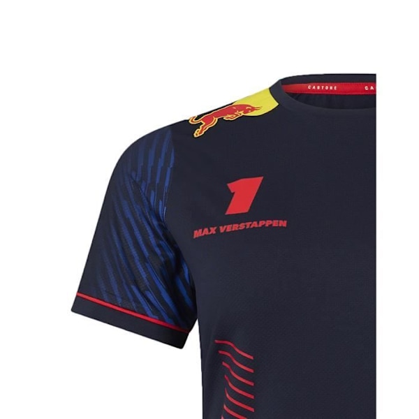 T-shirt dam Red Bull Racing F1 Team Max Verstappen 1 Formel Officiell Formel 1 Blå M