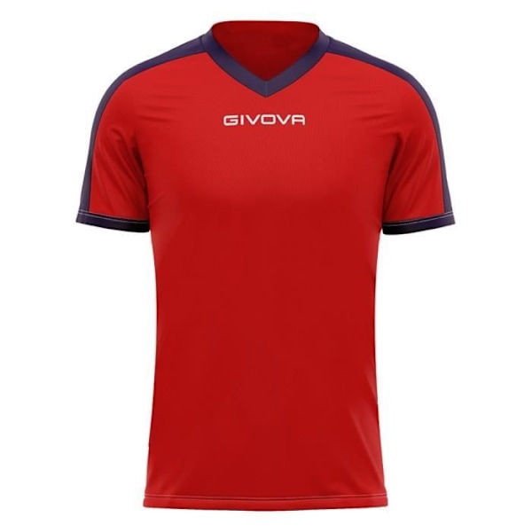 GIVOVA Revolution Interlock Röd T-shirt - Herr/Vuxen - Fotboll - Korta ärmar Röd XL