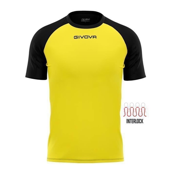 Givova Capo jersey - amarillo/svart - 3XL Amarillo/svart M