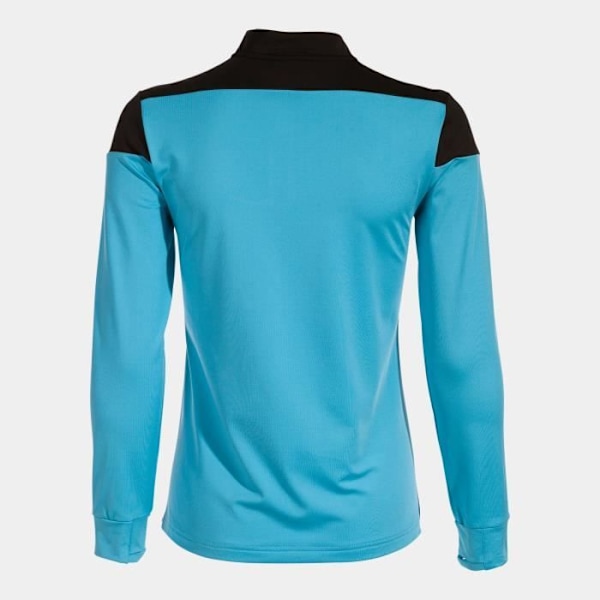 Joma Elite X sweatshirt för kvinnor - Turquesa fluor/negro - Löpning - Fitness - Andas - Långa ärmar Turquesa fluor/negro M