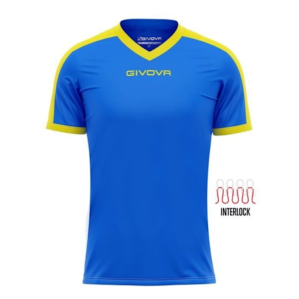 Givova Revolution jersey - kungsblå/amarillo - 2XL Kungsblå/amarillo XXL