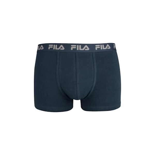 Fila boxershorts i bomull för män, boxershorts för män, luftiga, behagliga (paket med 4) Basic grå, vit, blå, svart herr Grå, vit, blå, svart M