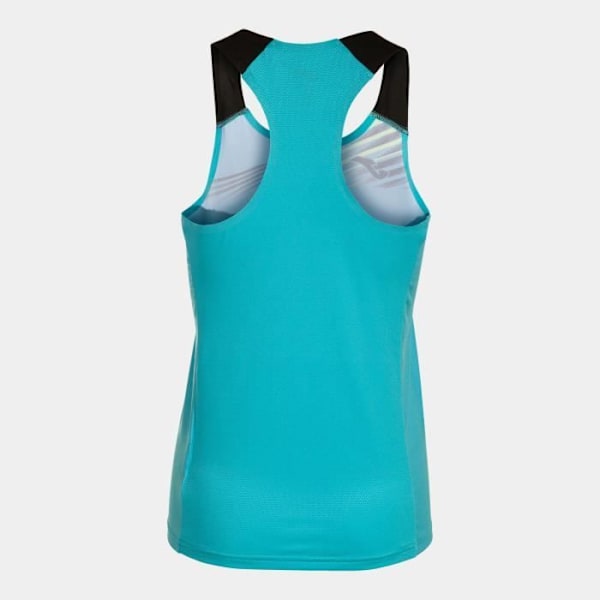 Joma Elite X löparlinne för dam - Blå - Ärmlös - Andas Turquesa fluor neger jag