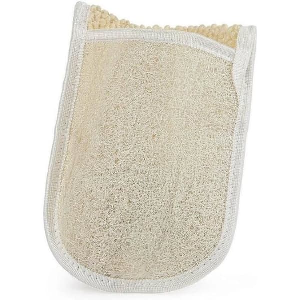 Najel exfolierande Loofah i polyester, gul, one size