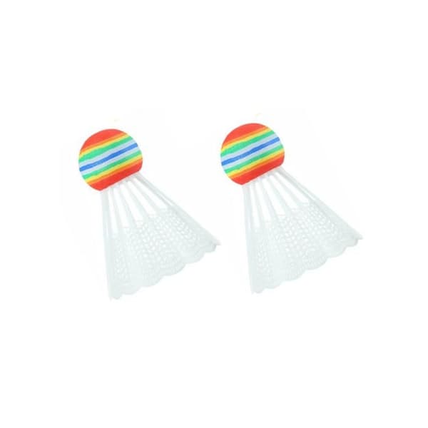 Set med racket och boll WOOPIE Badminton 2 delar.