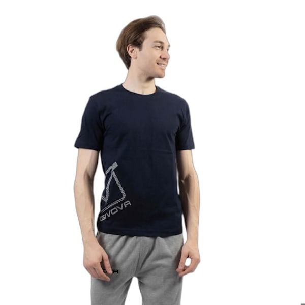 Givova reflekterande T-shirt blå jag