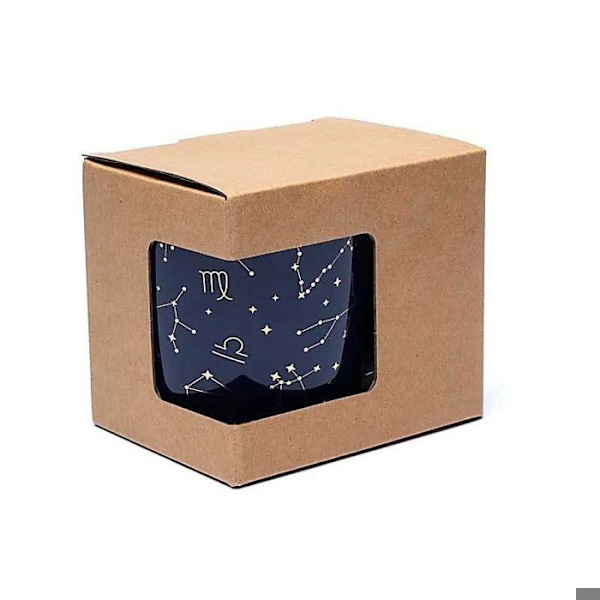 Mugg och teinfuser i porslin astrologi