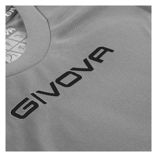 GIVOVA One Grey fotboll t-shirt för män - kortärmad och andas Grå jag