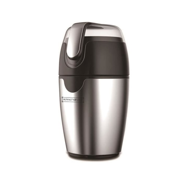 Kaffekvarn - Royalty Line - RLCGE.200.4 - Rostfritt stål - 70 g - Maler kaffe, nötter, kryddor