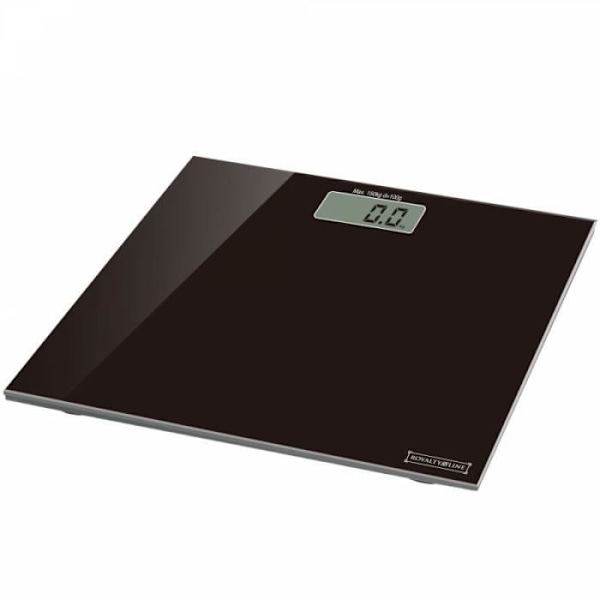 Pèse person numérique avec batterie Noir Royalty Line RLPS3-BLK