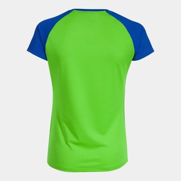 Joma Elite X löpartröja dam - grön - korta ärmar - XS Fluorescerande grön/kunglig M