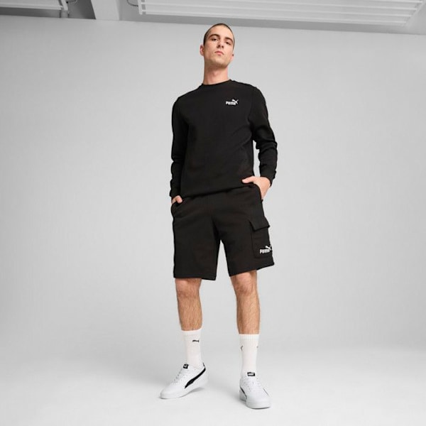 Kort lastpuma Ess Nr. 1 Logotyp 10" svart XXL