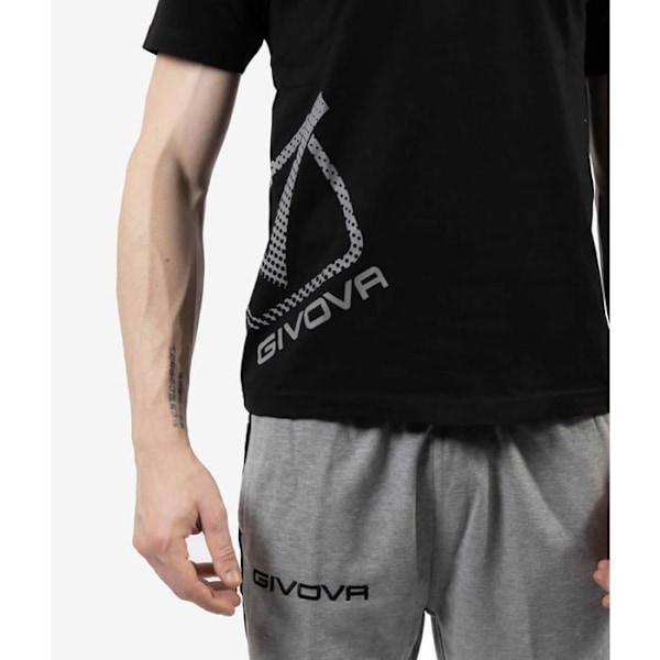 Givova reflekterande T-shirt svart M