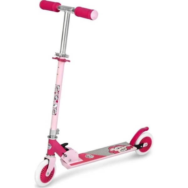Pink My Little Pony Scooter - SPOKEY - Dreamer - Barn - Fritid - Fällbar - Två hjul - ABEC-5 Rosa