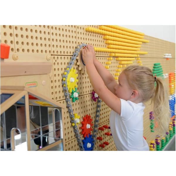 MASTERKIDZ tillbehörssats: sortiment av stift, skruvar och verktyg (352 delar).