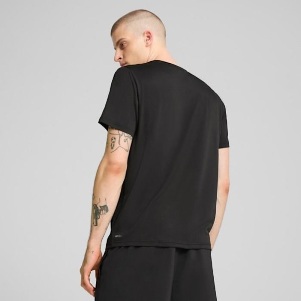 T-shirt Puma M Tad Essentials Solid Cat Tee Lc Small, Svart, Herr Svart M