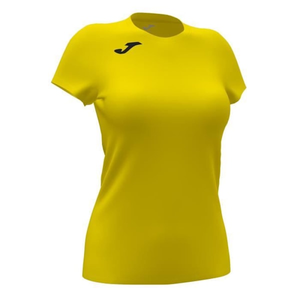 Joma Record II löpartröja för dam - gul - korta ärmar - screentryckt logotyp Gul M