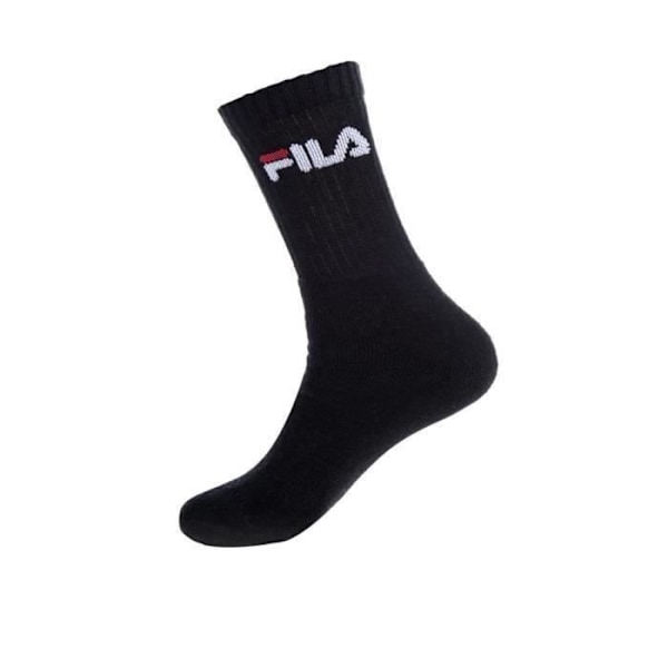 Fila strumpor herr, medelstora strumpor för män, multisport (paket med 3) - svart Svart 43/46