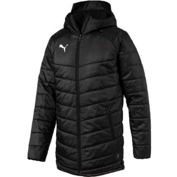 Puma Liga sidlinjeparkas Svart vit jag