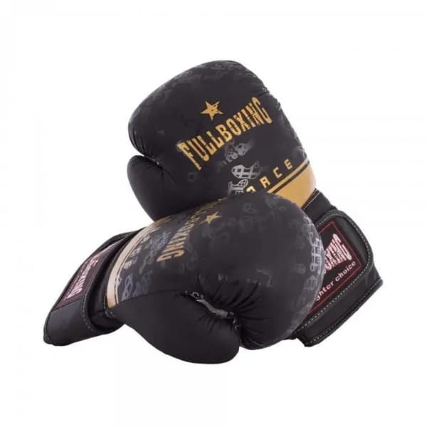 Fullboxing Force boxningshandskar - svart nigga 10 OZ