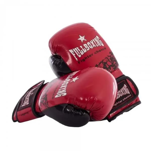 Fullboxing Brooklyn boxningshandskar - röd röd 10 OZ