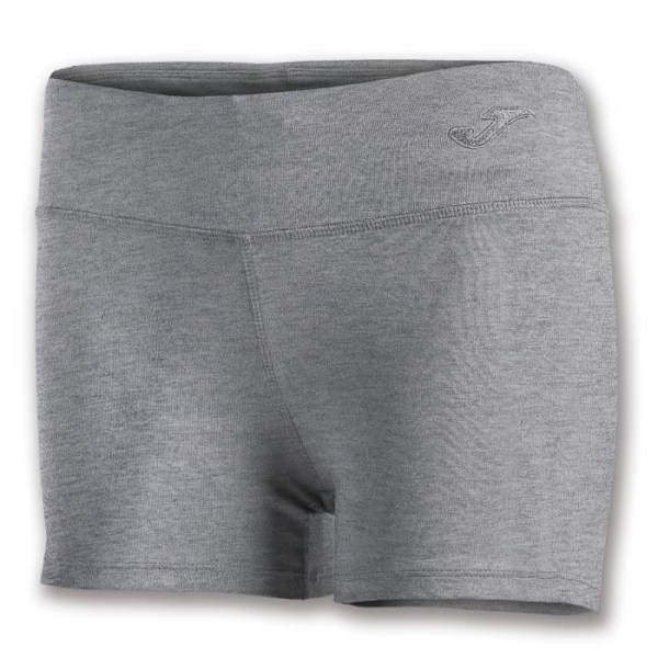 Kort kvinna - Joma - VELA II - Grå melange - Justerbar elastisk midja - Broderad logotyp Ljunggrå M