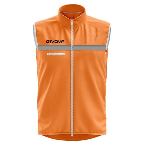 Givova ärmlös väst - fluo orange/svart - Senior